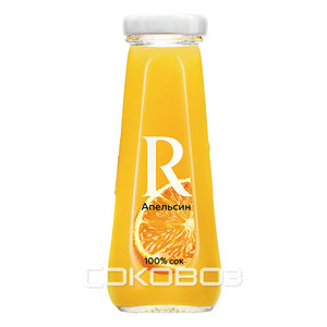 Сок Рич Апельсин 0,2 литра стекло 12 штук в упаковке
