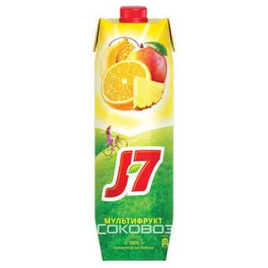 Сок J7 Мультифрут 0,97 литра 12 штук в упаковке