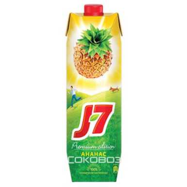 Сок J7 Ананас 0,97 литра 12 штук в упаковке