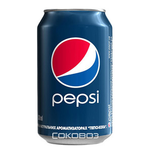 Пепси-Кола 0,33 литра ж/б 12 штук в упаковке