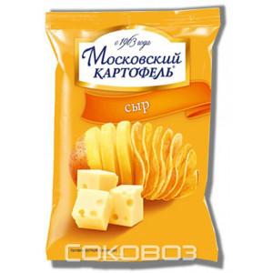 Московский Картофель Сыр 70 грамм 24 штуки в упаковке