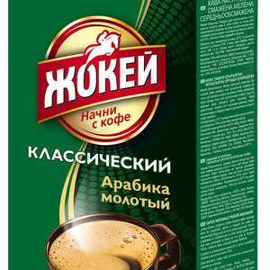 Кофе Жокей Классический молотый жареный в/с 100 грамм 1 штука в упаковке