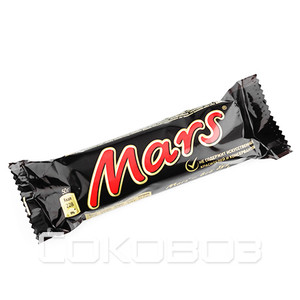 Шоколадный батончик Марс 50 грамм 36 штук в упаковке
