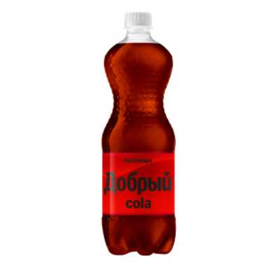 Добрый Cola без сахара 1 литр 12 штук в упаковке
