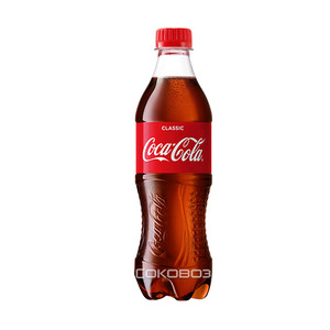 Кока Кола 0,5 литра 24 штуки в упаковке