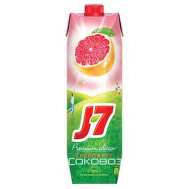 Сок J7 Грейпфрут 0,97 литра 12 штук в упаковке