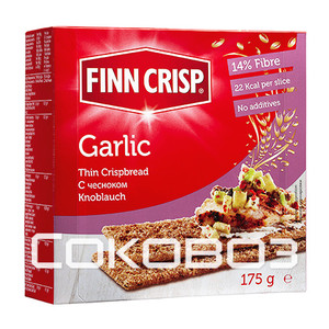 Сухарики Finn Crisp Original Garlik (с чесноком), 175г (9шт.)