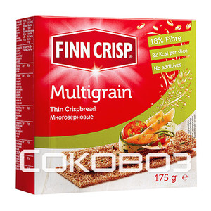 Сухарики Finn Crisp Multigrain (многозерновые), 175г (9шт.)