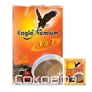 Кофе Eagle Premium 3в1 50 пакетов по 18 грамм
