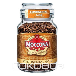 Кофе Moccona Continental Gold растворимый 95 грамм 12 штук в упаковке