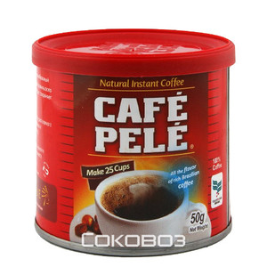 Кофе Пеле (Cafe Pele) растворимый ж/б 50г (24шт)