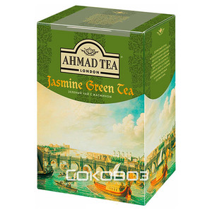 Чай зеленый Ahmad / Ахмад с жасмином 200 грамм 24 штуки в упаковке