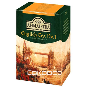 Чай черный Ahmad / Ахмад Английский Чай No.1, 90 грамм 24 штуки в упаковке