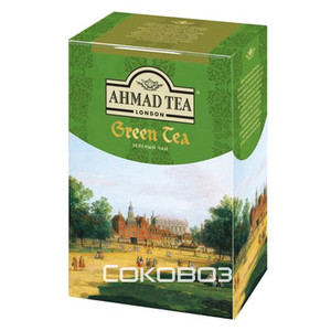 Чай зеленый Ahmad / Ахмад 90 грамм 24 штуки в упаковке