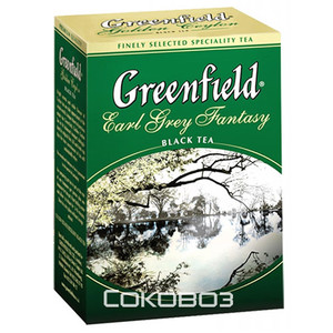 Чай черный Greenfield / Гринфилд Earl Grey Fantasy 100 грамм 14 штук в упаковке