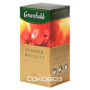 Чай травяной Greenfield / Гринфилд Summer Bouquet 25 пакетиков 10 штук в упаковке