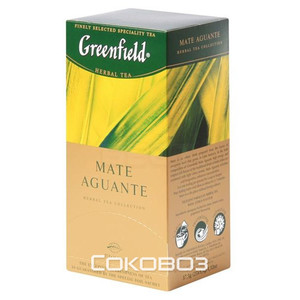 Чай травяной Greenfield / Гринфилд Mate Aguante 25 пакетиков 10 штук в упаковке