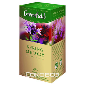 Чай черный Greenfield / Гринфилд Spring Melody 25 пакетиков 10 штук в упаковке