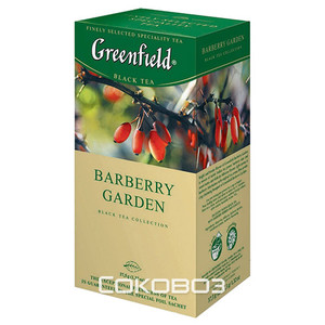 Чай черный Greenfield / Гринфилд Barberry Garden 25 пакетиков 10 штук в упаковке