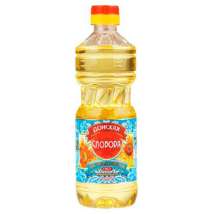 Подсолнечное масло нерафинированное 0,5л