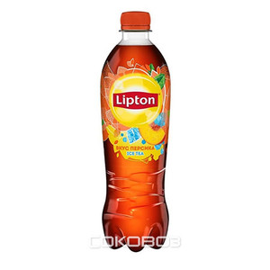 Чай Липтон Персик 0,5 литра 12 штук в упаковке