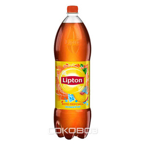 Чай Липтон Персик 1 литр 12 штук в упаковке