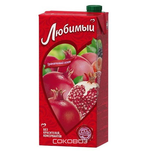 Сок Любимый сад, купить, в Москве,цена,заказать, на дом,в офис,по ...