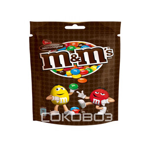 М&M's с шоколадом 130 грамм 24 штуки в упаковке