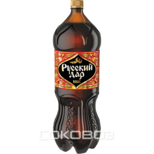 Квас Русский Дар 2 литра пэт 6 штук в упаковке