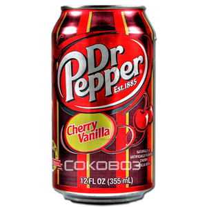 Доктор Пеппер (Dr.Pepper Cherry Vanilla ) 0,355 л ж/б 12 шт в упак