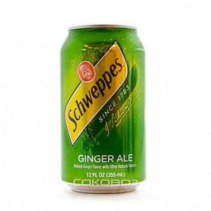 Швепс Schweppes Ginger ale 0,355 л ж/б 12 шт в упак