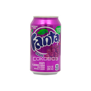 Фанта Виноград (Fanta Grape) 0,355л ж/б 12шт. в упак.