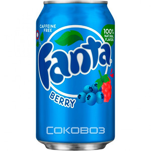 Фанта Ягоды (Fanta Berry) 0,355л ж/б 12шт. в упак.
