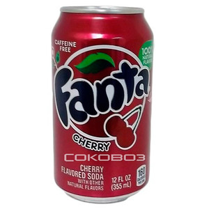 Фанта Вишня (Fanta Cherry) 0,355л ж/б 12шт. в упак.