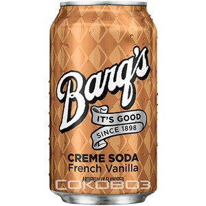 Крем сода (Barg's Cream Soda) 0,355л ж/б 12шт. в упак.