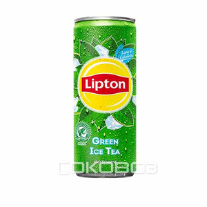 Чай Липтон Зеленый 0,25 литра ж/б 12 штук в упаковке