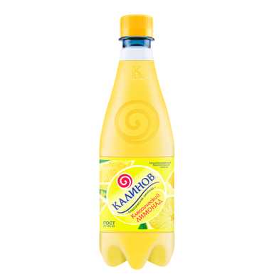 Калинов Лимонад 0,5 литра 12 штук в упаковке