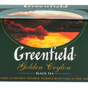 Чай Гринфилд 0352-10 Голден Цейлон черн 2г*25, 1 шт. в упаковке