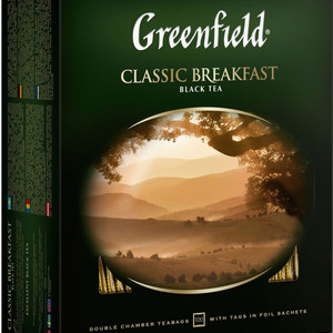 Чай Гринфилд РН Классик Брекфаст черный 2г*100, 1 шт. в упаковке