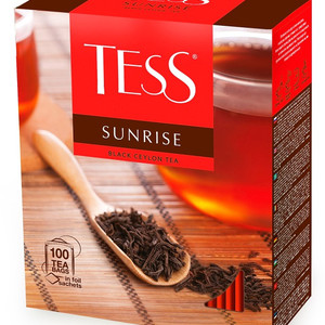 Чай Тесс Санрайз черн.пак. 1.8г*100, 1 шт. в упаковке