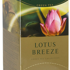 Чай Гринфилд Лотос Бриз зелен пак. 1,5г*25, 1 шт. в упаковке
