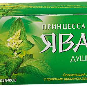 Чай Принцесса Ява Душистая Мята зеленый 1,5 грамма*25 пакетов