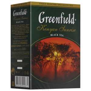 Чай Гринфилд кенийский черный крупнолистовой 100г*1