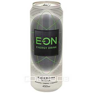 E-On Black Power Original 0.5 литра 12 штук в упаковке