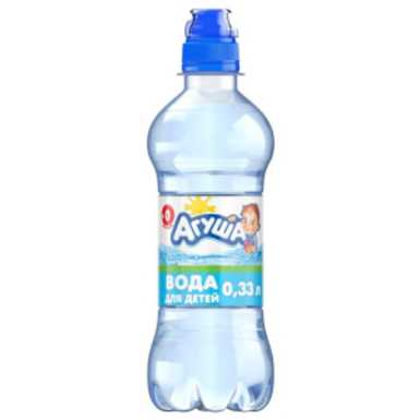 Агуша детская вода 0,33 литра 12 штук в упаковке