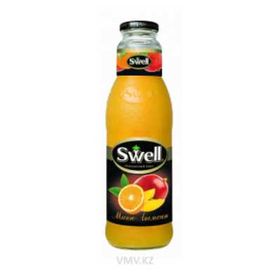 Сок Свелл Манго Апельсин 0,75 литра 6 штук в упаковке