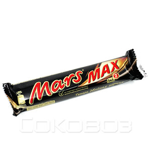 Шоколадный батончик Марс MAXI 73 грамма 24 штуки в упаковке