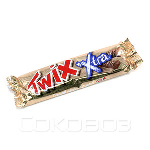 Шоколадный батончик Твикс 85г (24шт)
