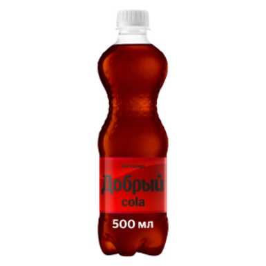 Добрый Cola без сахара 0,5 литра 24 штуки в упаковке