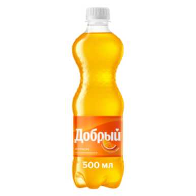Добрый Апельсин 0,5 литра 24 штуки в упаковке